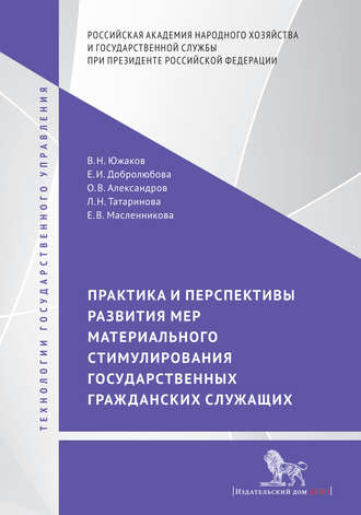 Е. И. Добролюбова. Практика и перспективы развития мер материального стимулирования государственных гражданских служащих