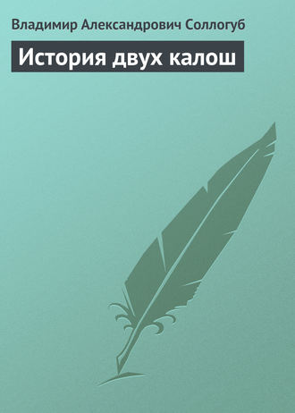 Обложка книги «История двух калош»