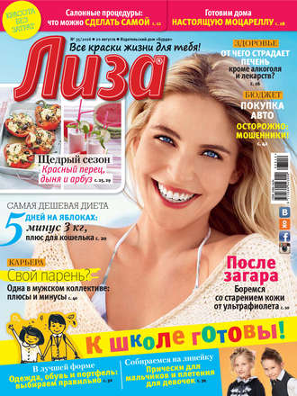 Обложка книги «Журнал «Лиза» №35/2016»