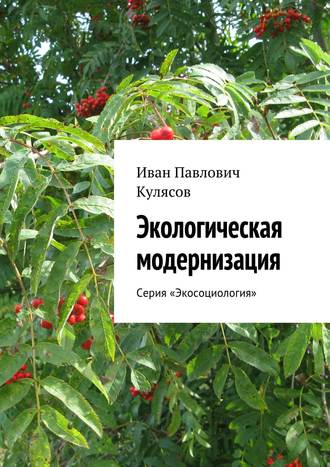 Иван Павлович Кулясов. Экологическая модернизация. Серия «Экосоциология»