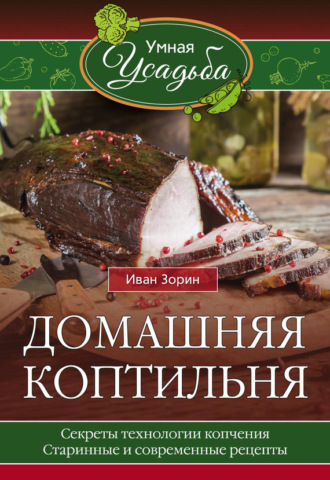 Обложка книги «Домашняя коптильня»