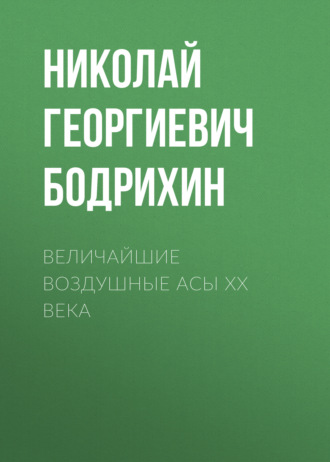 Николай Георгиевич Бодрихин. Величайшие воздушные асы XX века