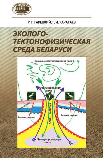 Обложка книги «Эколого-тектонофизическая среда Беларуси»