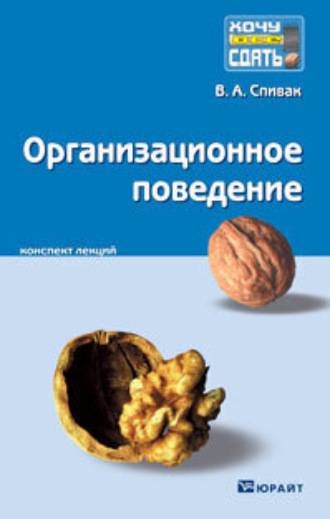 Владимир Александрович Спивак. Организационное поведение. Конспект лекций