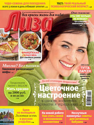 Обложка книги «Журнал «Лиза» №42/2016»
