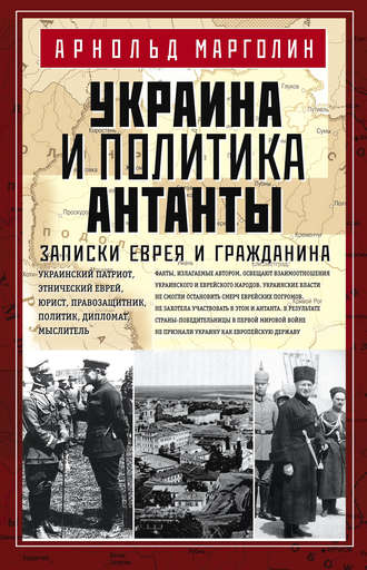 Обложка книги «Украина и политика Антанты. Записки еврея и гражданина»