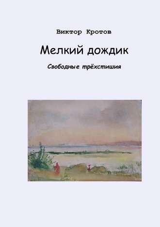 Обложка книги «Мелкий дождик. Свободные трёхстишия»
