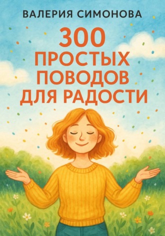 Обложка книги «300 простых поводов для радости»