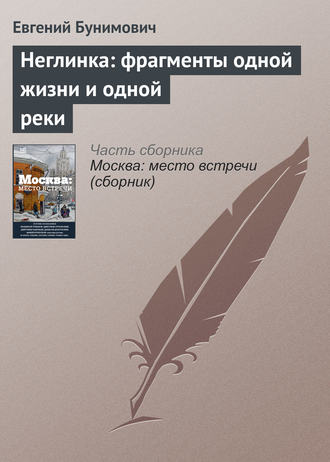 Евгений Бунимович. Неглинка: фрагменты одной жизни и одной реки