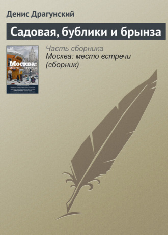 Обложка книги «Садовая, бублики и брынза»