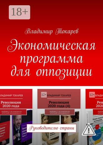 Обложка книги «Экономическая программа для оппозиции. Руководителю страны»