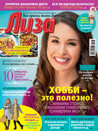 Обложка книги «Журнал «Лиза» №46/2016»