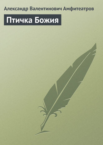 Обложка книги «Птичка Божия»