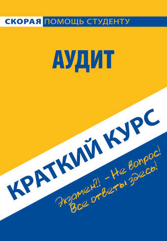 Обложка книги «Аудит. Краткий курс»