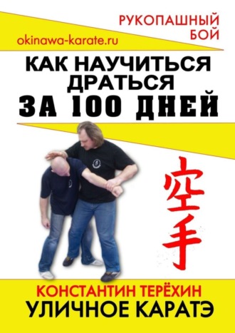 Обложка книги «Уличное каратэ. Как научиться драться за 100 дней»