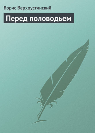 Обложка книги «Перед половодьем»
