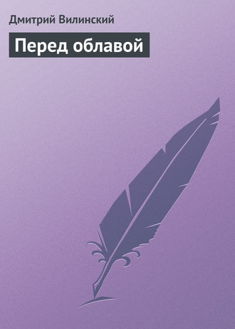 Обложка книги «Перед облавой»