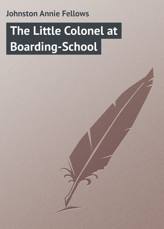 Обложка книги «The Little Colonel at Boarding-School»