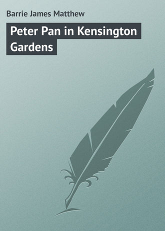Обложка книги «Peter Pan in Kensington Gardens»