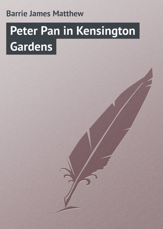 Обложка книги «Peter Pan in Kensington Gardens»