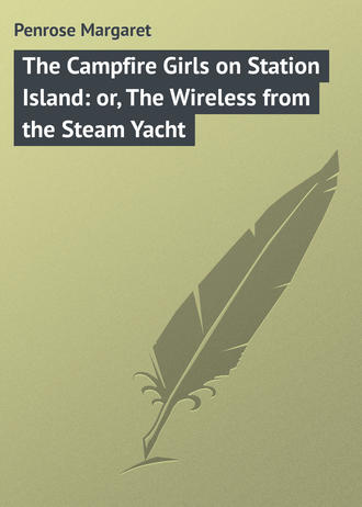 Обложка книги «The Campfire Girls on Station Island: or, The Wireless from the Steam Yacht»