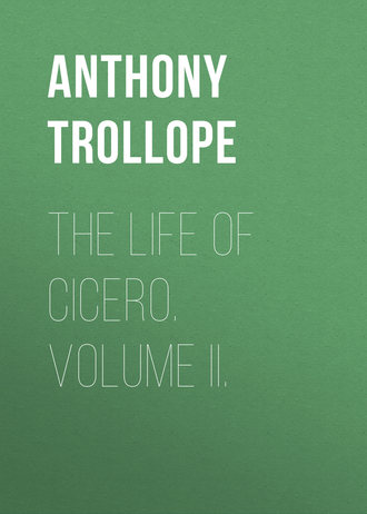 Обложка книги «The Life of Cicero. Volume II.»