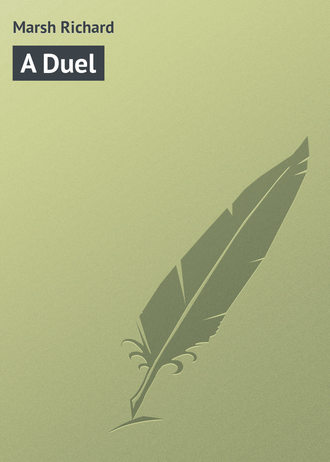 Обложка книги «A Duel»