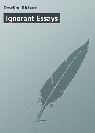 Обложка книги «Ignorant Essays»