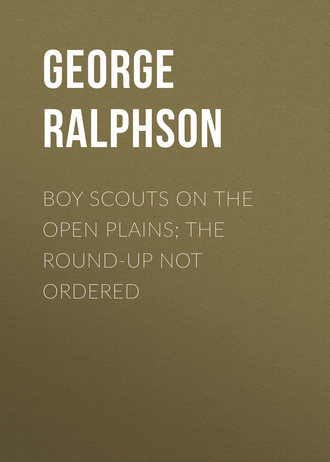 Обложка книги «Boy Scouts on the Open Plains; The Round-Up Not Ordered»