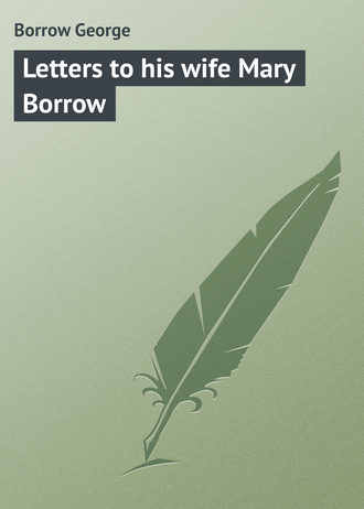 Обложка книги «Letters to his wife Mary Borrow»