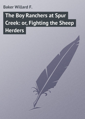 Обложка книги «The Boy Ranchers at Spur Creek: or, Fighting the Sheep Herders»