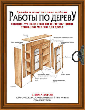 Обложка книги «Работы по дереву. Полное руководство по изготовлению стильной мебели»