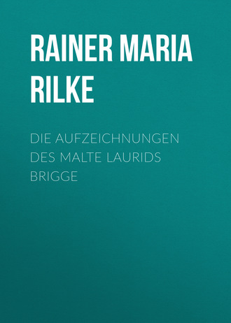 Обложка книги «Die Aufzeichnungen des Malte Laurids Brigge»