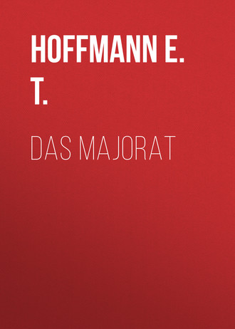 Обложка книги «Das Majorat»