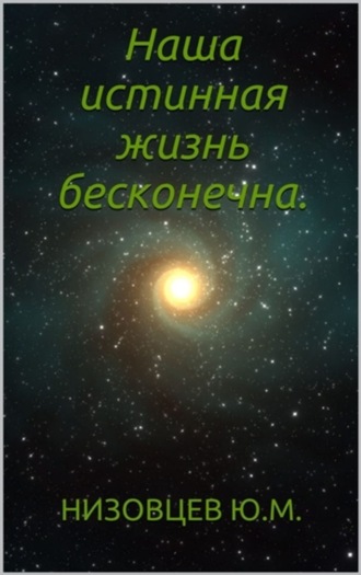 Обложка книги «Наша истинная жизнь бесконечна.»