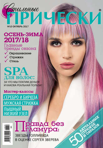 Обложка книги «Стильные прически №10/2017»