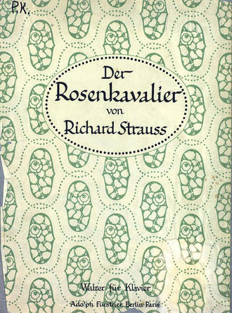 Обложка книги «Der Rosenkavalier»