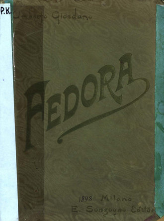 Обложка книги «Fedora»