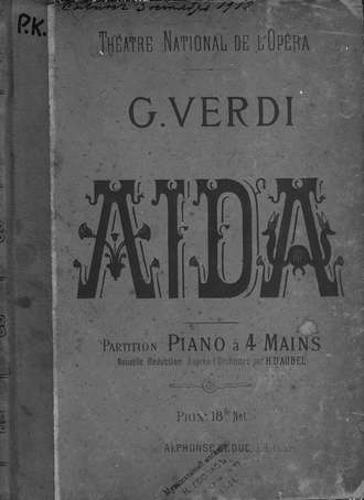 Обложка книги «Aida»