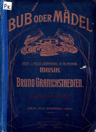 Обложка книги «Bub oder Madel»