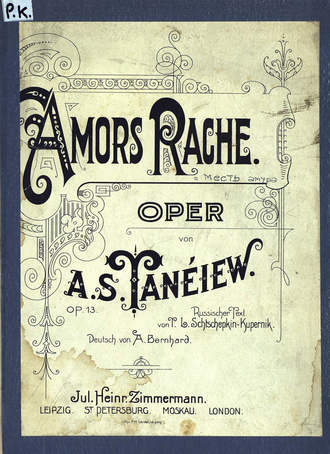 Обложка книги «Amors Rache»