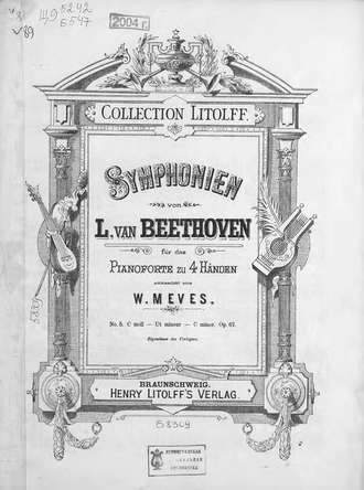 Обложка книги «Symphonie 5»
