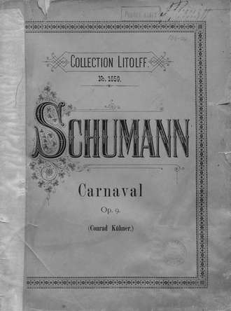Обложка книги «Robert Schumann's Compositionen fur das Pianoforte»
