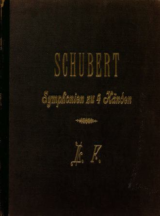 Обложка книги «Symphonien von Franz Schubert»