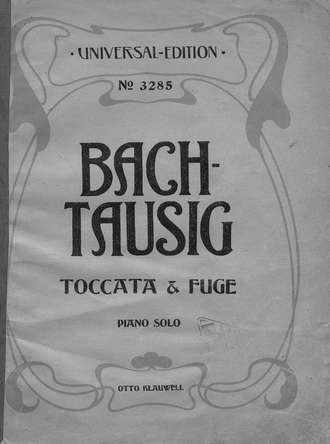 Обложка книги «Toccata und Fuge»