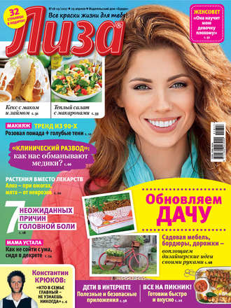 Обложка книги «Журнал «Лиза» №18-19/2017»