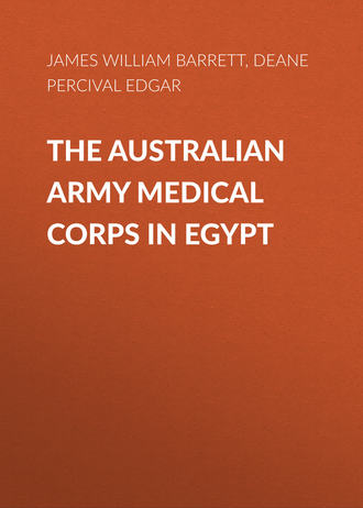 Обложка книги «The Australian Army Medical Corps in Egypt»