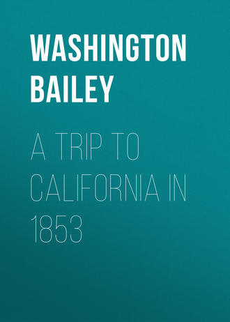 Bailey Washington. A Trip to California in 1853