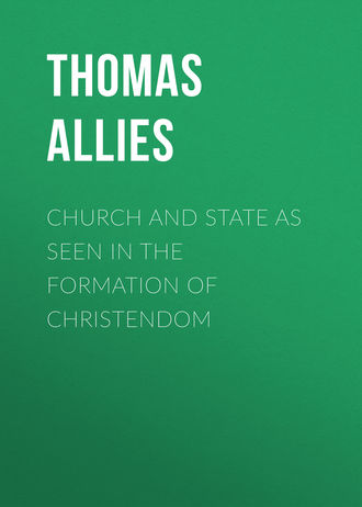 Обложка книги «Church and State as Seen in the Formation of Christendom»