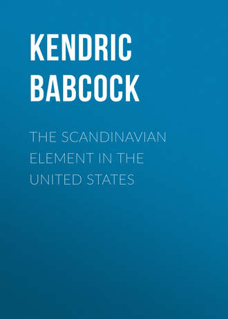 Обложка книги «The Scandinavian Element in the United States»
